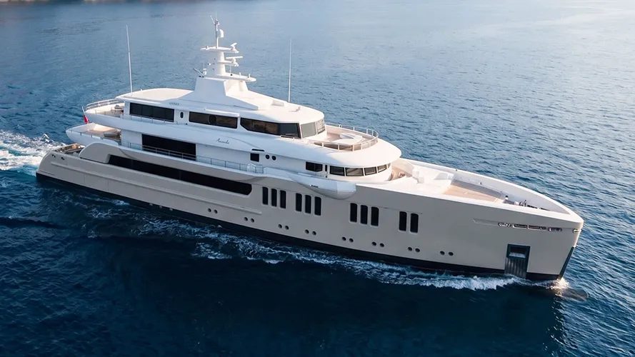Volume Heigth Length R AMANDA yacht for sale (Nebula Yacht, 58m, 2026)